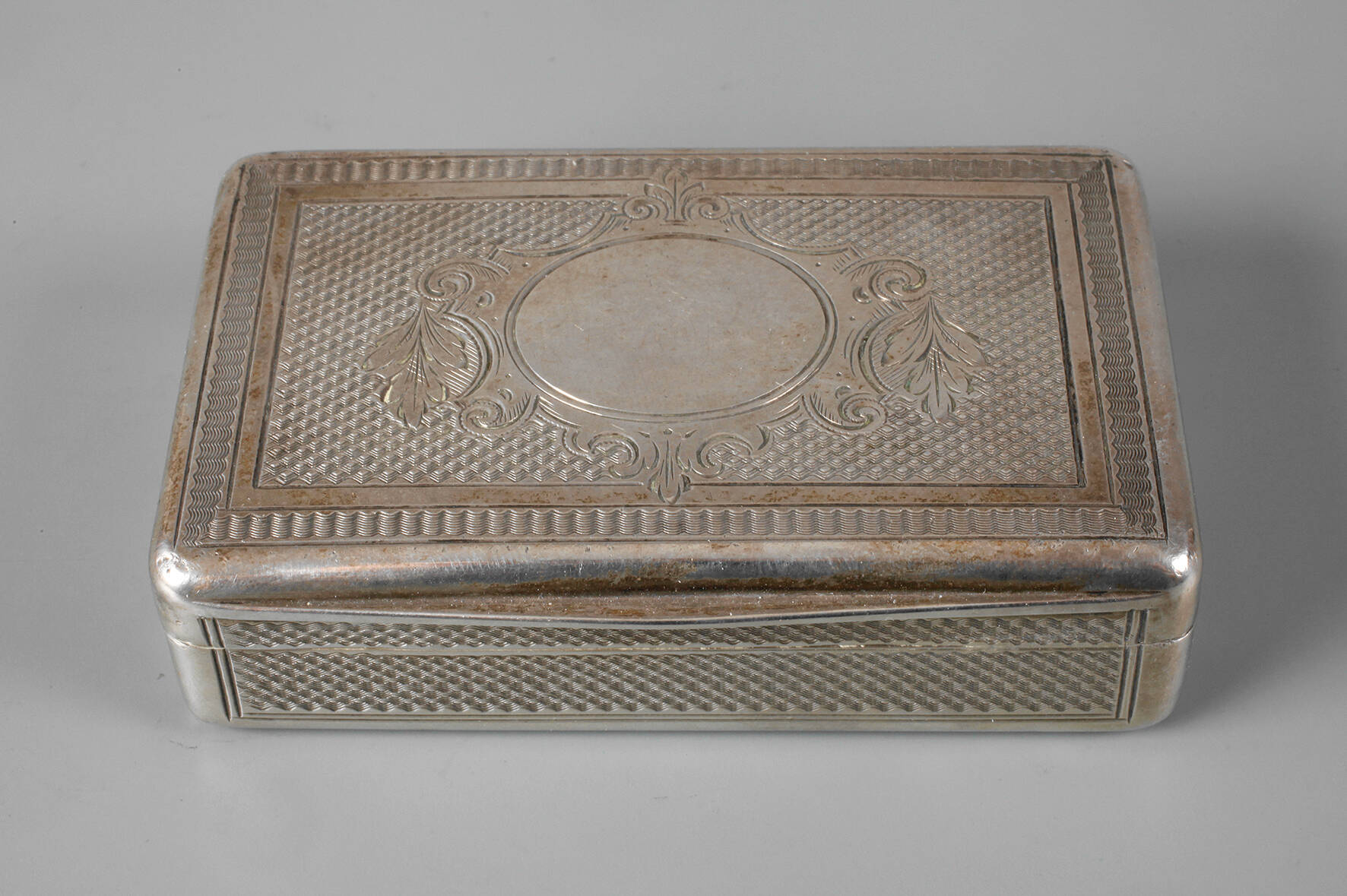 Silber kleine Tabatiere Historismus