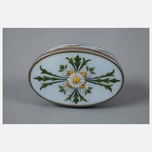 Wien kleine Pillendose Emaildekor