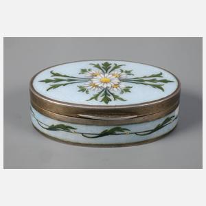 Wien kleine Pillendose Emaildekor