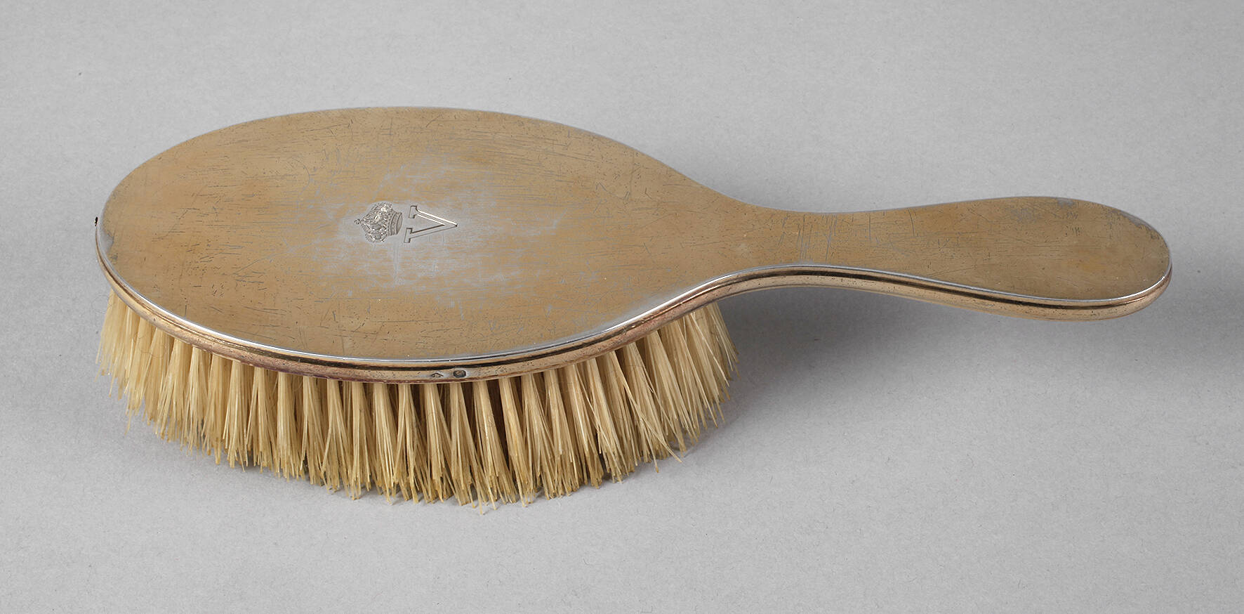 Silber Haarbürste aus Adelsbesitz