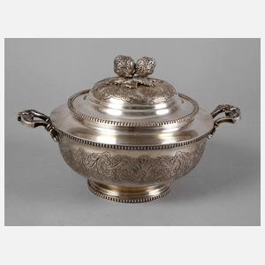 Silber Deckelterrine Portugal