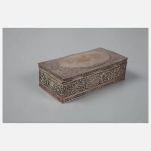 Silbertabatiere Historismus