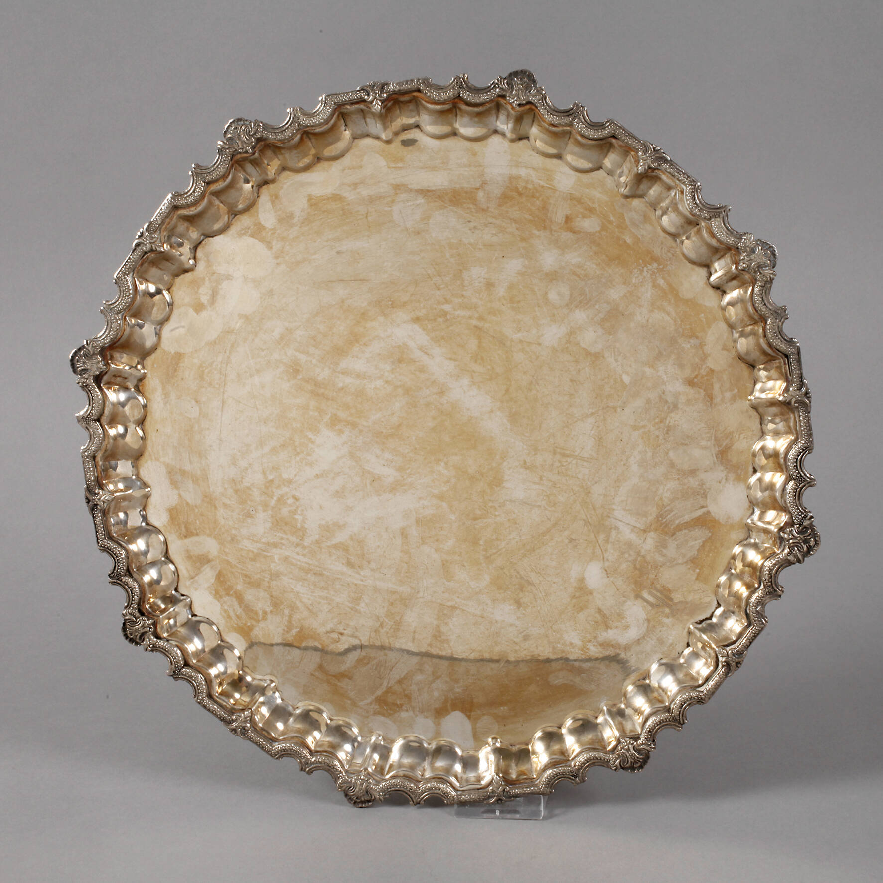 Persisches Silbertablett