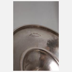 Henkelschale Silber USA