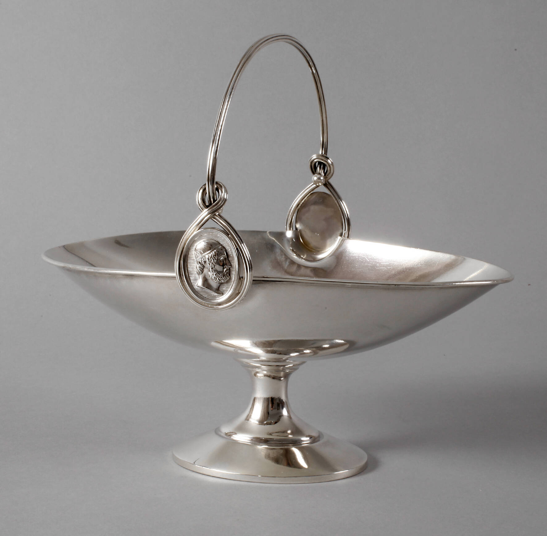 Henkelschale Silber USA