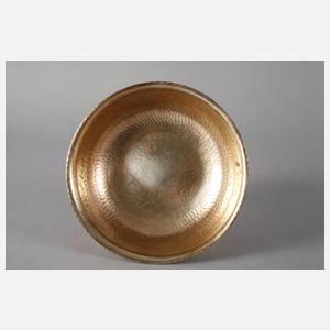 Silber Fußschale Hans Heck Plauen