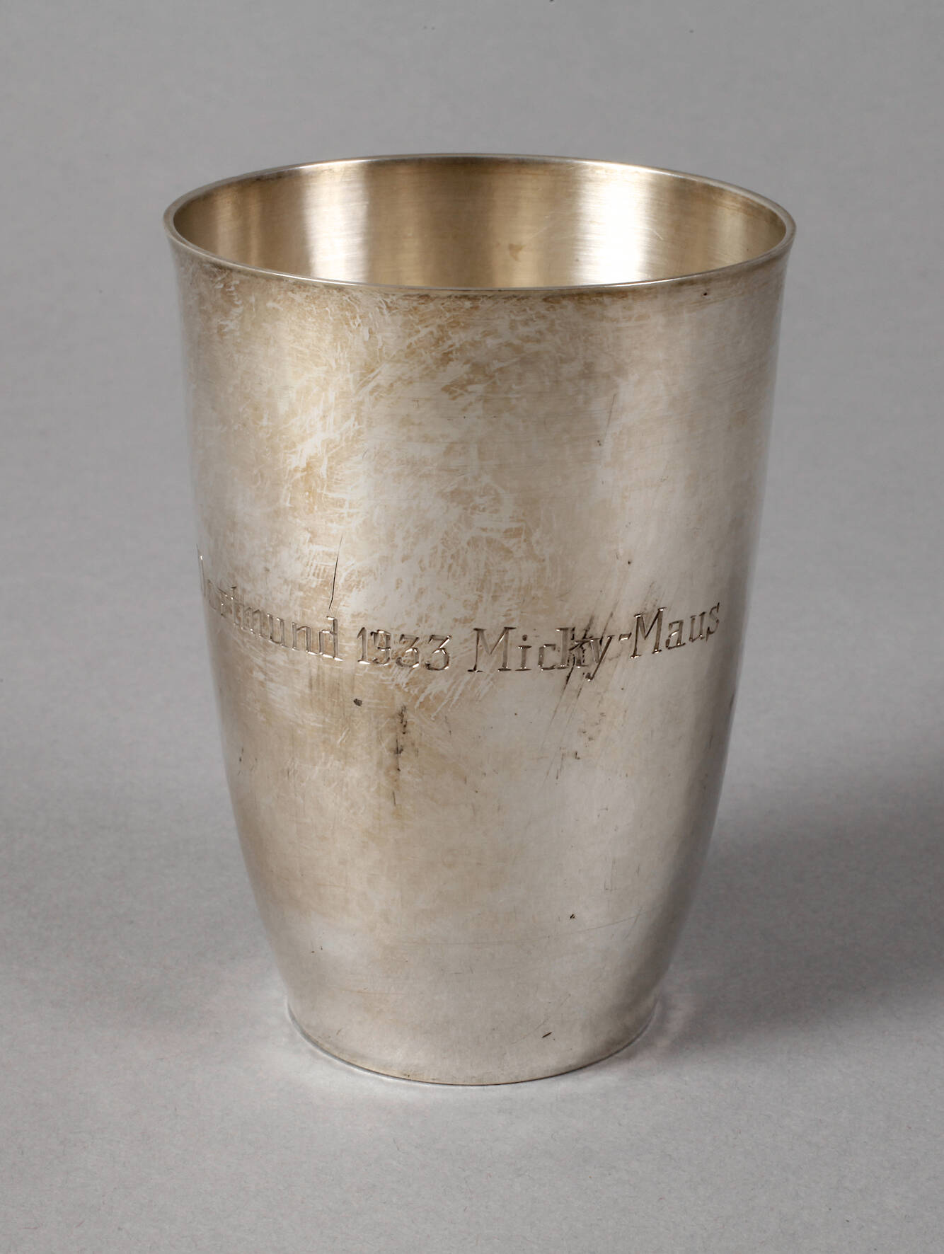 Mickey Mouse-Becher Silber