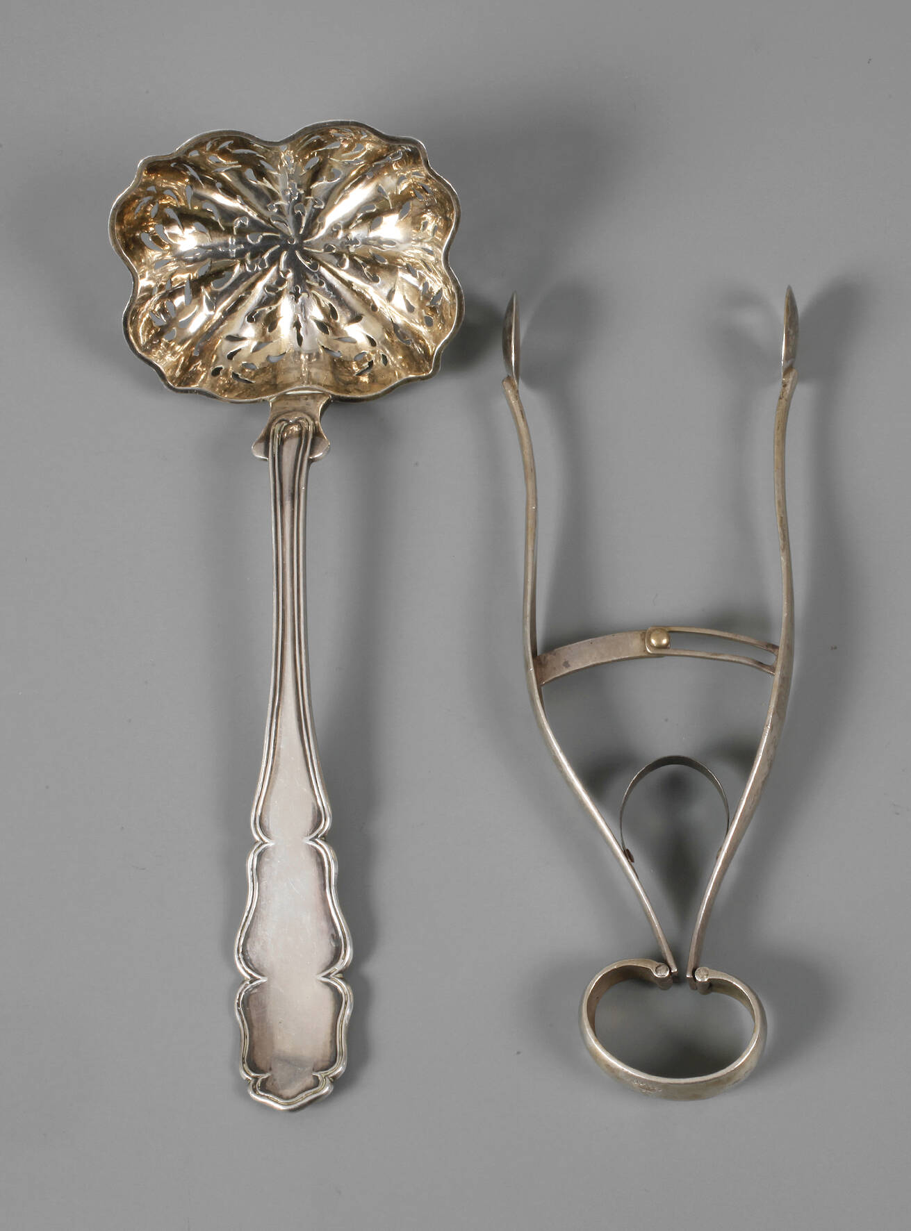 Silber zwei Vorlegeteile Wien