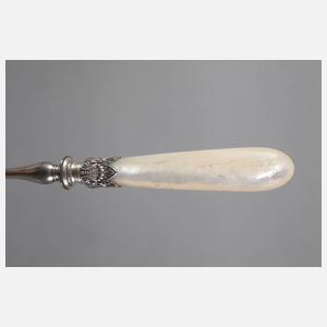 Frankreich Salatbesteck Silber