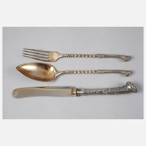 Jagdliches Besteck als Geschenkset