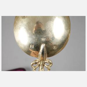 Sechs große Figurenlöffel