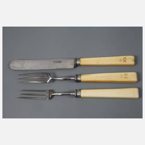 Speisebesteck aus Adelsbesitz