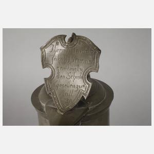 Nischenkanne für das Schuhmacherhandwerk