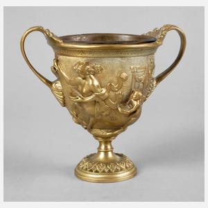 Feine Amphorenvase Bronze