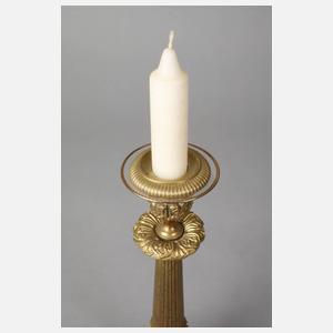 Paar klassizistische Kerzenleuchter