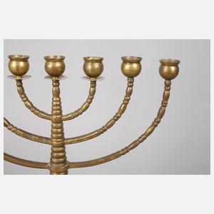 Judaika Menoraleuchter