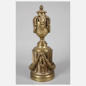 Paar klassizistische Kaminbeisteller