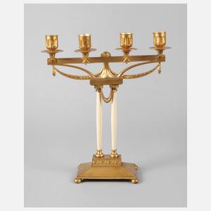 Vierflammiger Jugendstilleuchter