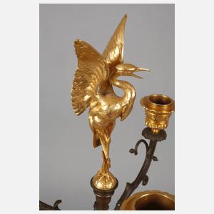 Paar klassizistische Kerzenleuchter