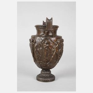 Amphorenvase Bronze