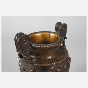 Amphorenvase Bronze