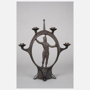 Bergmannsleuchter Eisenguss