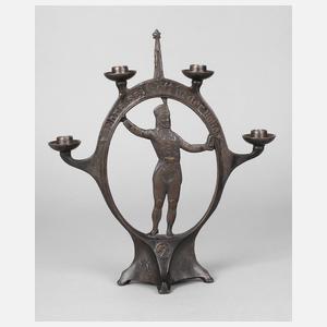 Bergmannsleuchter Eisenguss