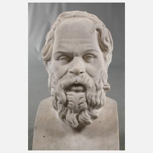 Büste des Sokrates