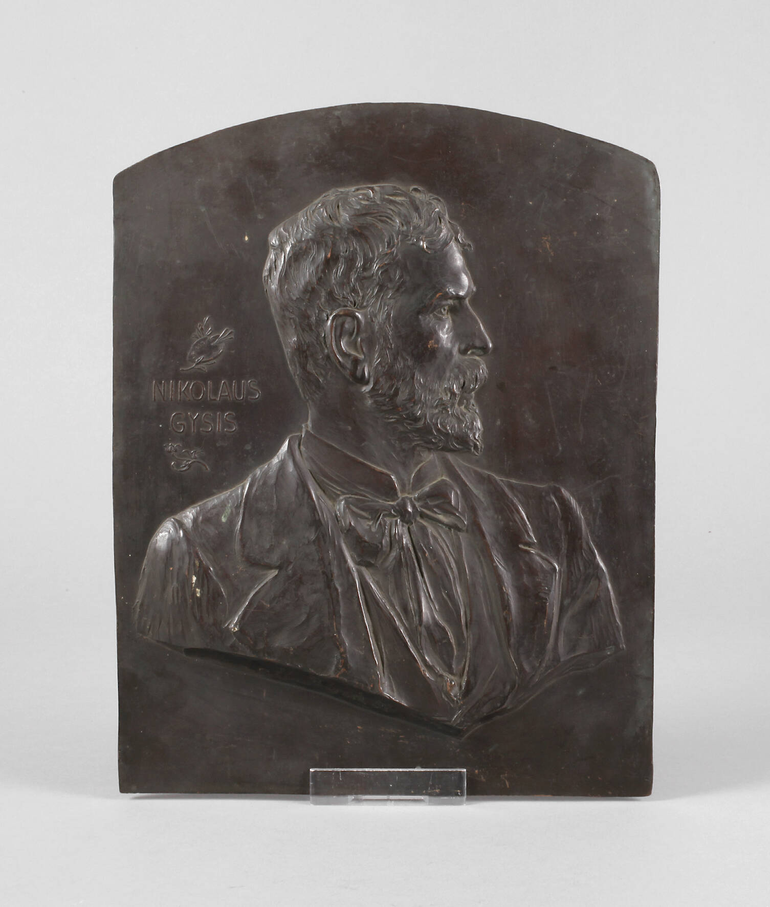 Alois Börsch, Bronzerelief Nikolaus Gysis