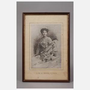 Übergroße Büste Königin Elena von Italien