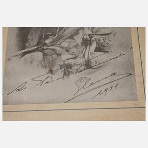 Übergroße Büste Königin Elena von Italien