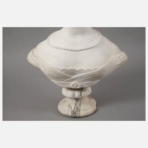 Marmorbüste Amalie Auguste Königin von Sachsen