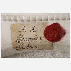 Marmorbüste Amalie Auguste Königin von Sachsen