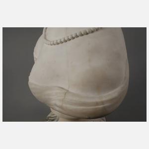 Marmorbüste Amalie Auguste Königin von Sachsen