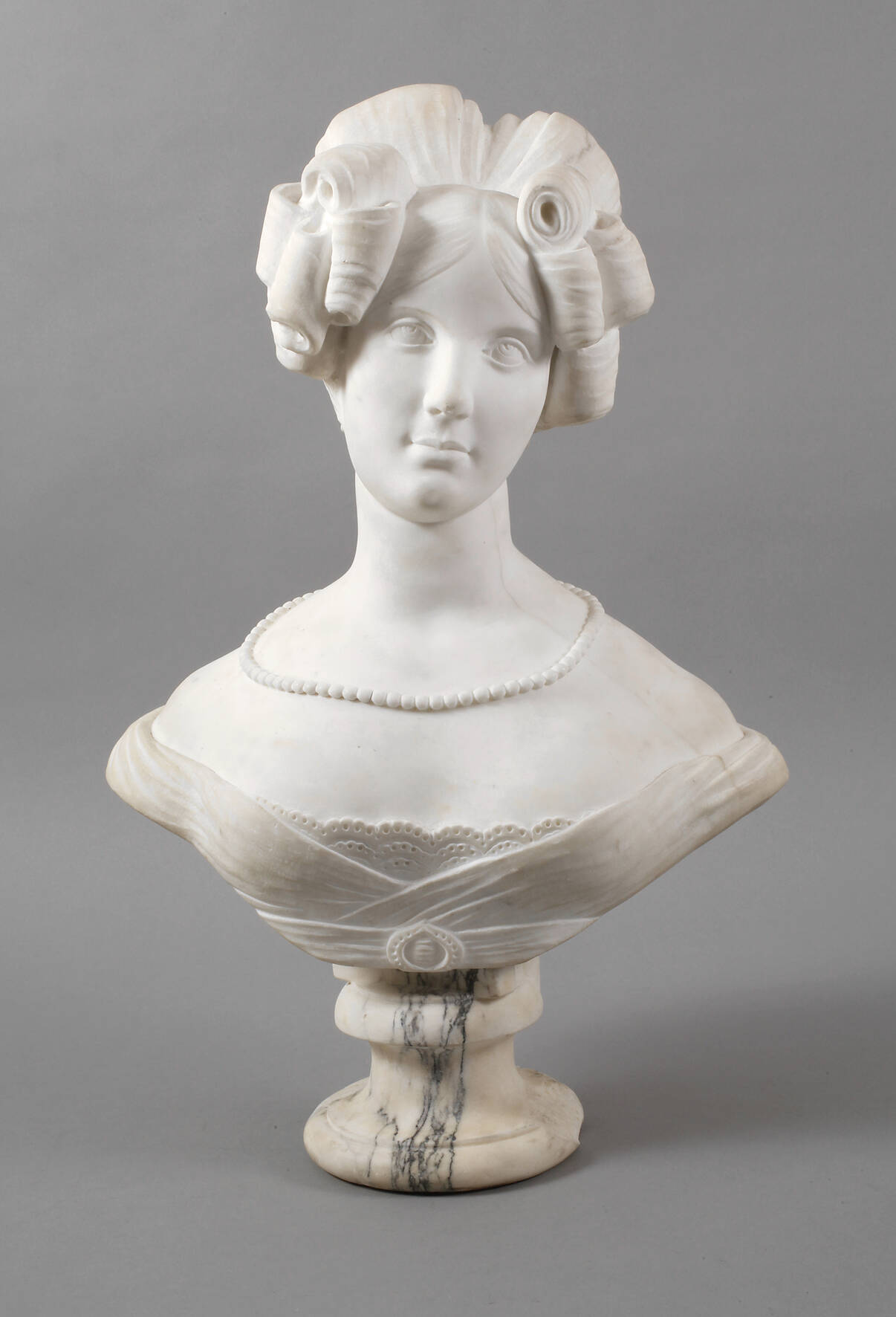 Marmorbüste Amalie Auguste Königin von Sachsen