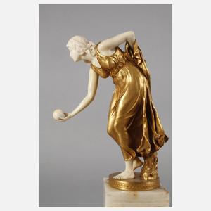 Walter Schott, Chryselephantin Kugelspielerin