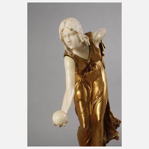 Walter Schott, Chryselephantin Kugelspielerin