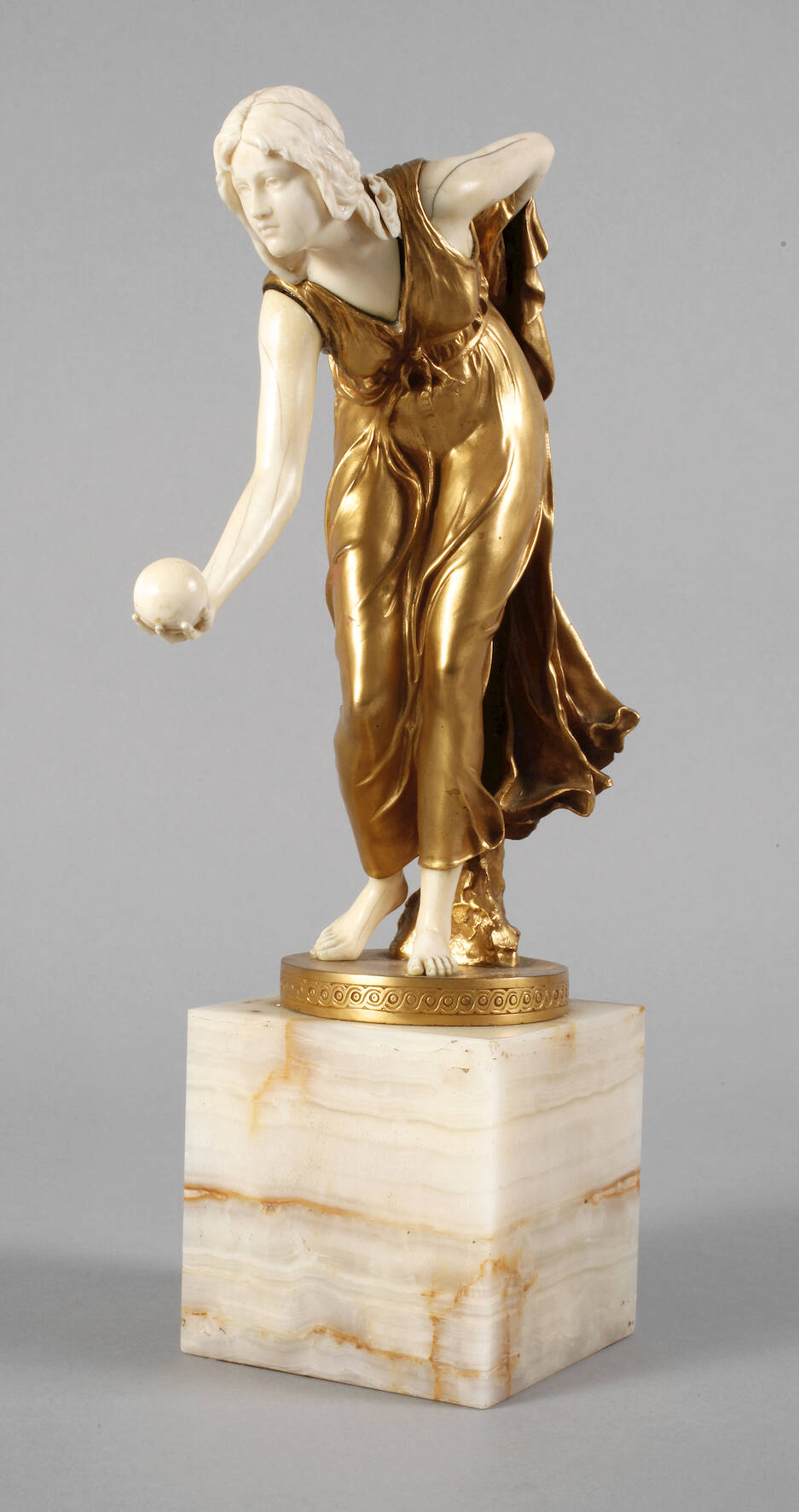 Walter Schott, Chryselephantin Kugelspielerin