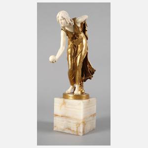 Walter Schott, Chryselephantin Kugelspielerin