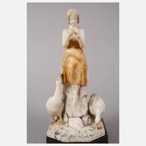 Philipp Hamburger, Mädchen mit Gänsen