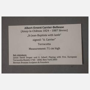 Albert-Ernest Carrier-Belleuse, große Salonfigur