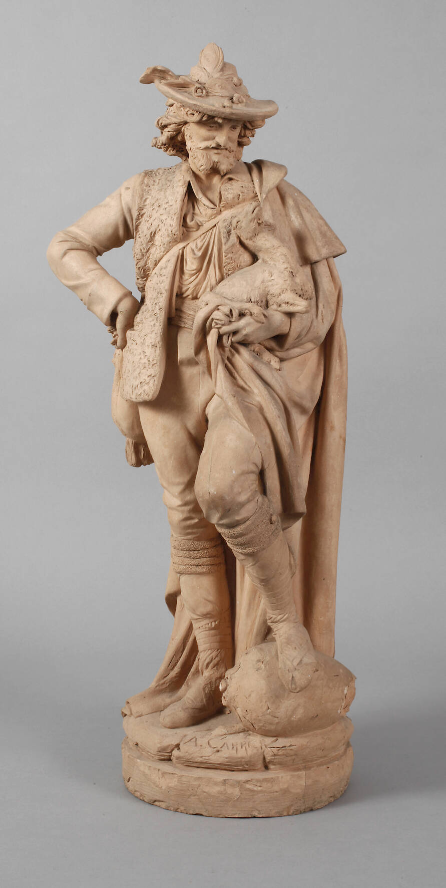 Albert-Ernest Carrier-Belleuse, große Salonfigur