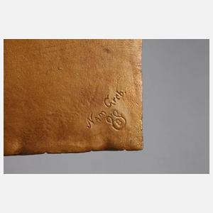 Wiener Bronze, Akt auf Teppich