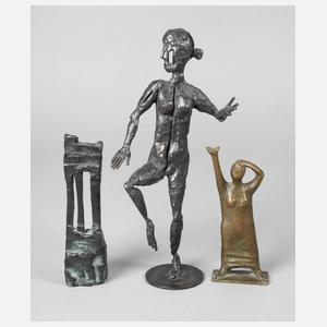 Konvolut moderne Bronzen