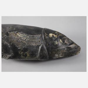 Moderne Skulptur Thunfisch