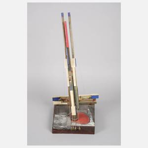 Günther Huniat attr., abstrakte Komposition