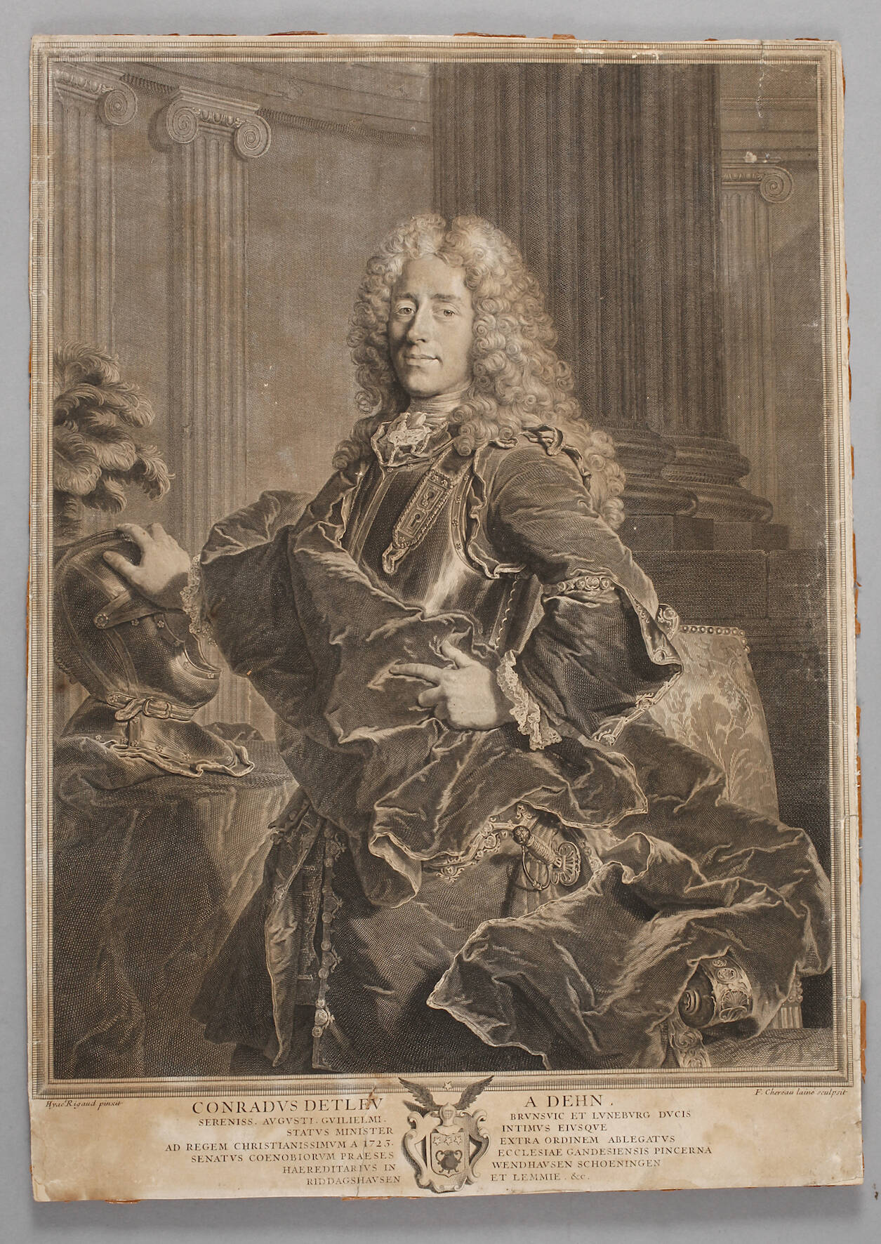 François Chéreau I, Konrad Detlev von Dehn