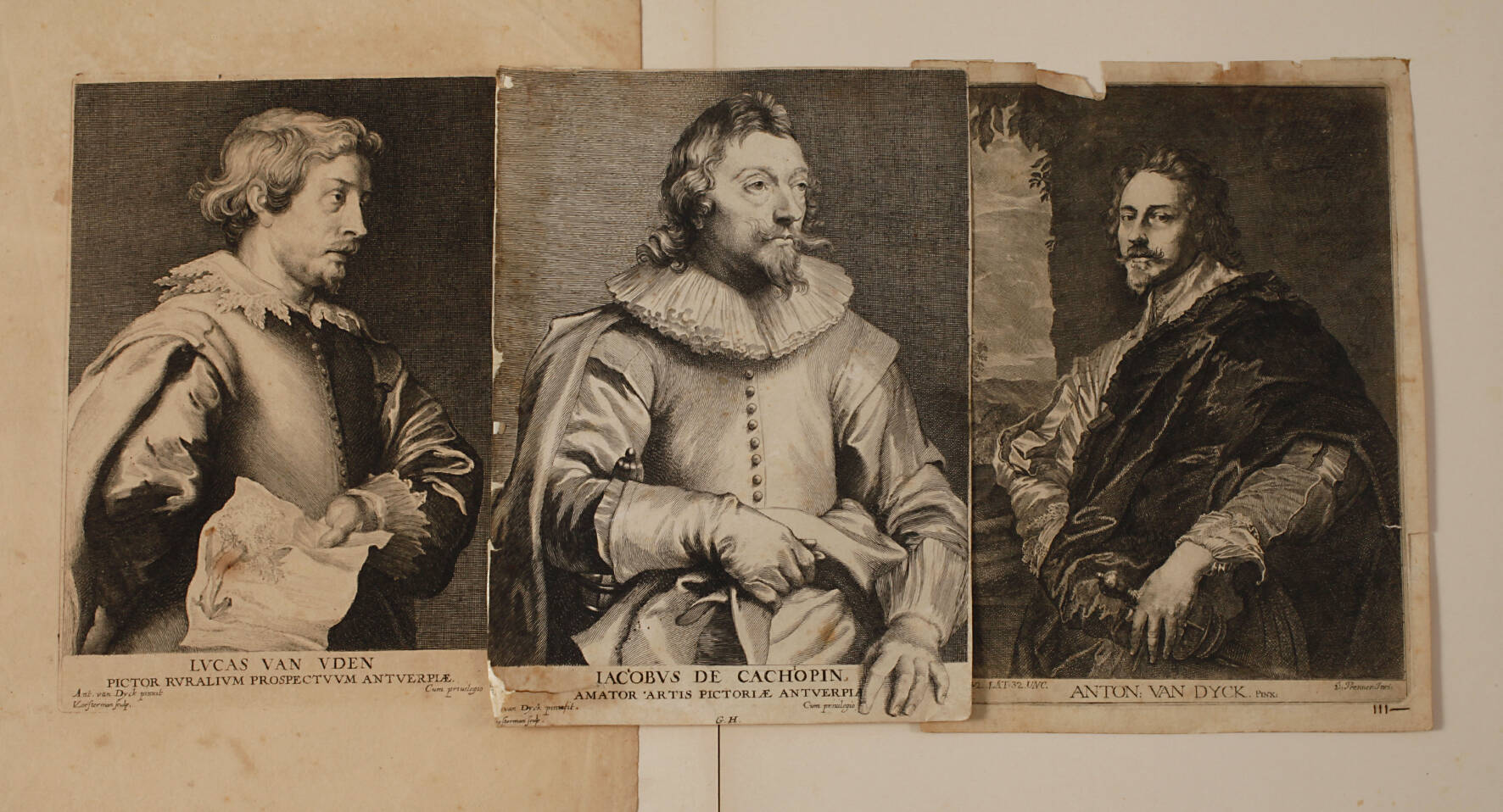 Portraits nach Anthonis van Dyck