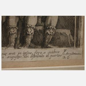 Francois Perrier, drei Kupferstiche