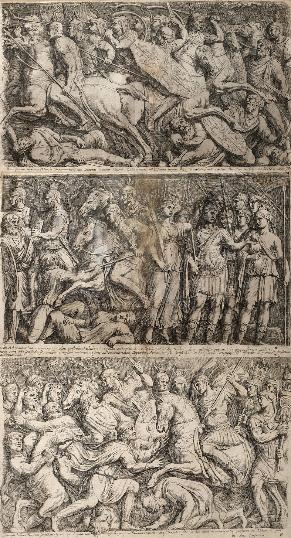 Francois Perrier, drei Kupferstiche